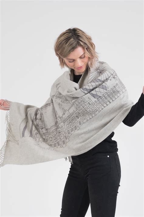City Cashmere Double Sided Stole - London – Kiltane