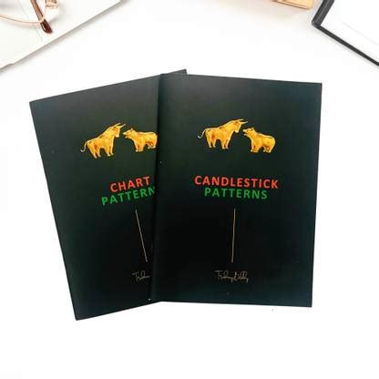Candlestick patterns book and Chart Patterns books Combo (A6 Size ...
