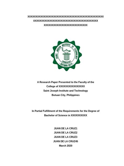 Image result for Research Chapter 1 Format Objectives