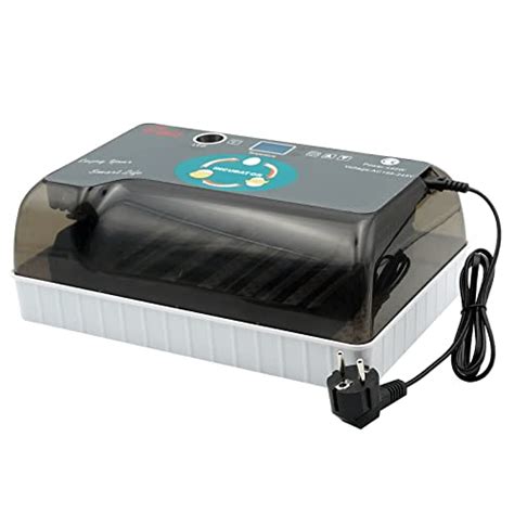 Incubatrice Per Uova Automatica OneAmg 12 Uova - Controllo Temperatura E Umidità, Rotazione Automatica, Doppia Alimentazione