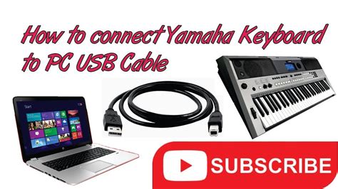 Image result for How to Connect Computer to Yamaha Keyboard