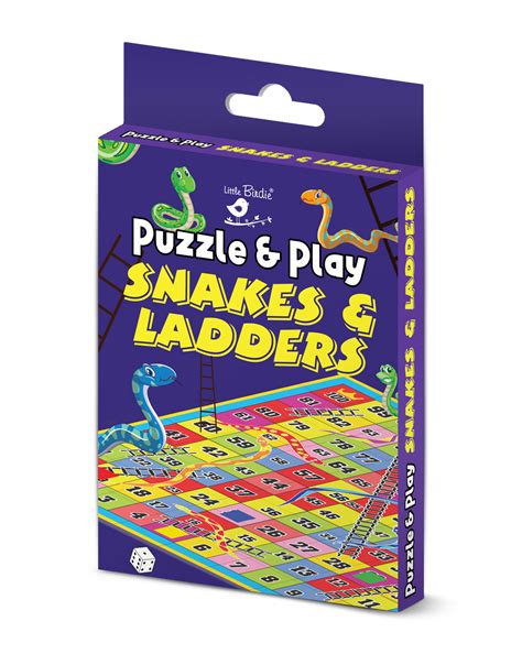 Puzzle And Play Snake And Ladder Kit 1Box Lb – Itsy Bitsy