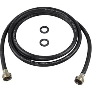 Eastman Washing Machine Drain Hose, 3/4 Inch FHT Connection, 10 Foot ...