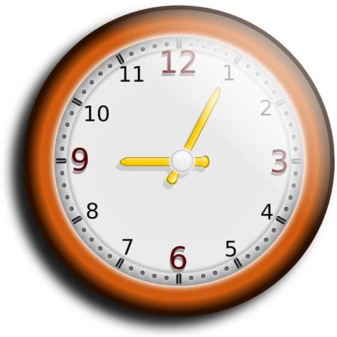 Free Clip Art Clock at gencoltonblog Blog