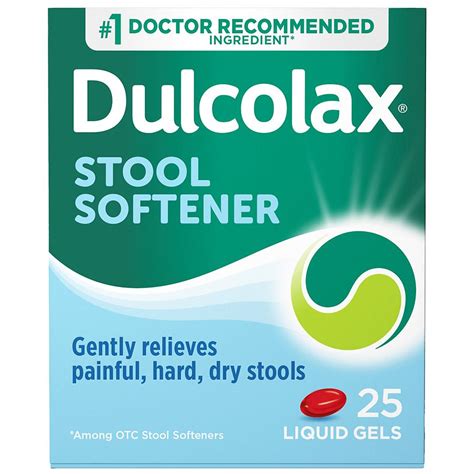 Dulcolax Stool Softener Laxative Liquid Gel Capsules | Walgreens