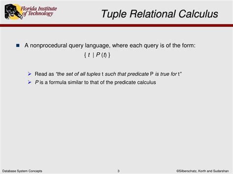 Image result for Tuple Relational Calculus Tutorial