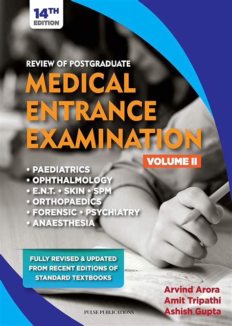 Buy Review of Postgraduate Medical Entrance Examinations Vol-2, 14th ...