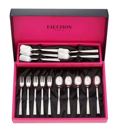 Buy FAUCHON FA20-S15 Tea Time Spoon Fork 15-Piece Cutlery Set (with ...
