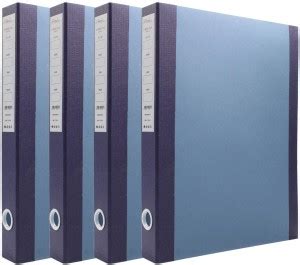 Flipkart.com | bindex Plain Cloth D Ring Binder Box File, Documentation ...