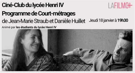 Ciné-Club du lycée Henri IV : Programme de court-métrages Jean-Marie ...