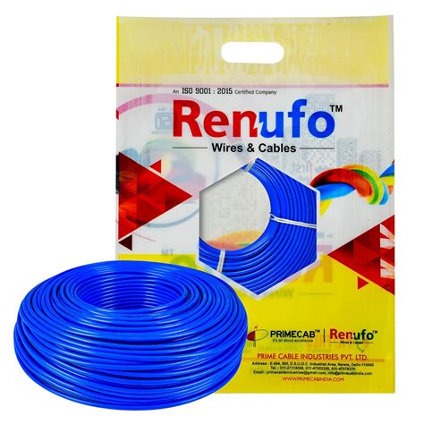 Renufo PVC Insulated Eco-Friendly Flexible Copper Wires & Cables, High ...