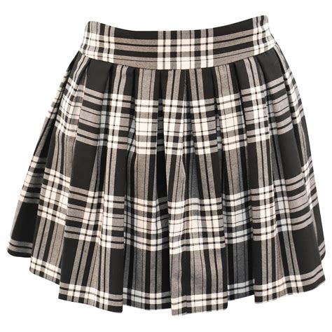 Black Box Pleated Skirt