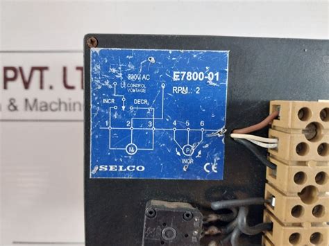 Selco E7800-01 Motorized Potentiometer – Aeliya Marine Tech