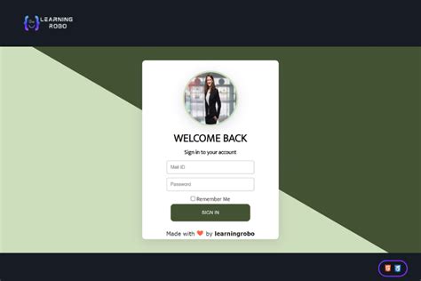 How to Log in Button in HTML 的图像结果