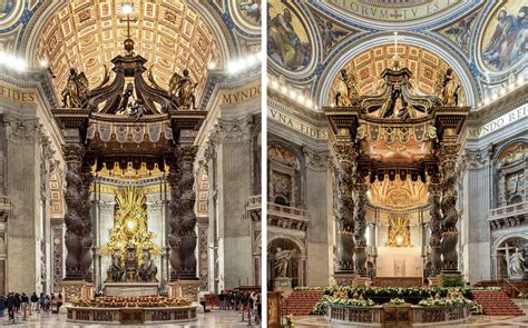St Peter S Rome Baldacchino Bernini
