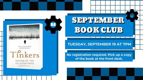 September Book Club, Bridgewater Public Library, 19 September 2023 ...