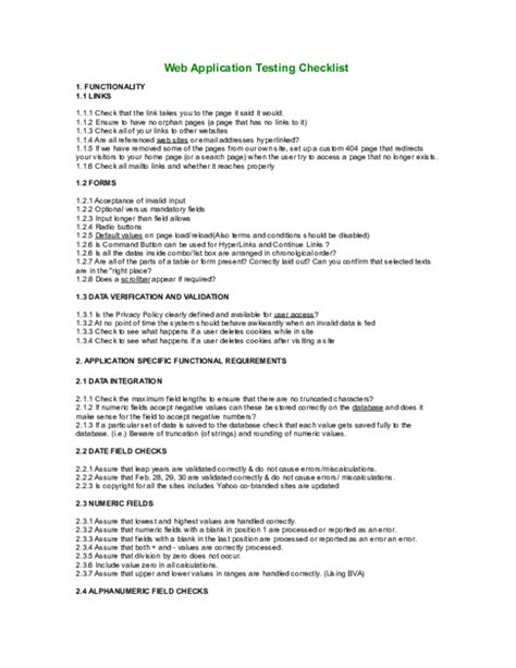 Application Testing Checklist 的图像结果