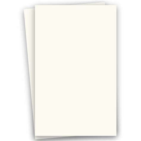 Basic (Vanilla) CREAM Paper - 11x17 - 24/60lb Text (89gsm) - 2000 PK | at P