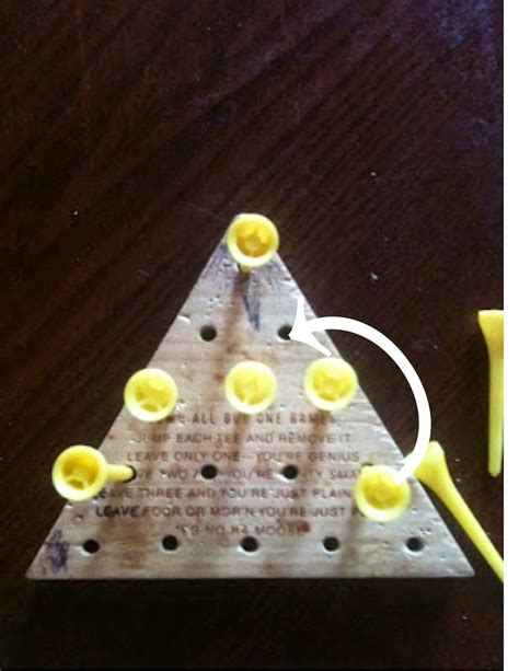 Creative Construction: How to beat the Cracker Barrel Golf Tee Game