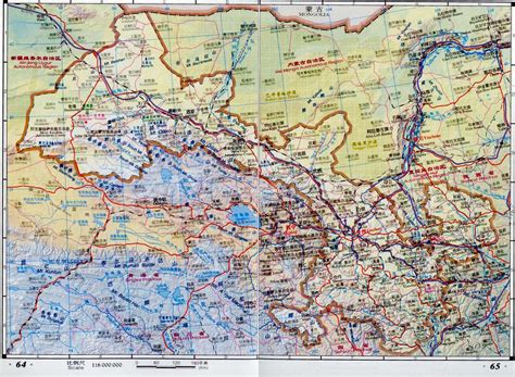 Map Gansu China