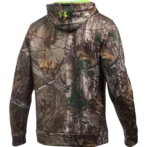 Under Armour Fleece Men's Ua Scent Control Camo Hoodie in Blue for Men ...
