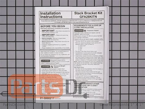 Image result for GE Stacking Kit