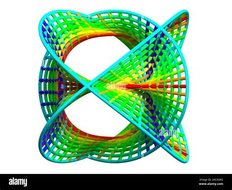 Calabi-yau manifold. Computer artwork of calabi- yau manifold. These ...