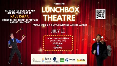 Lunch Box Theatre ~ Lacombe Days, Lacombe Memorial Centre, 11 July 2025 ...