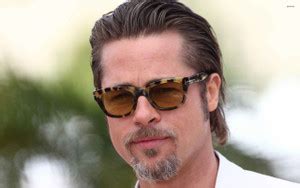 Athah Brad Pitt with glasses Frameless Poster Paper Print - Movies ...
