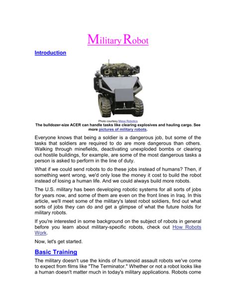 Types of Military Robots 的图像结果