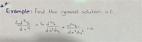 Image result for General Solution Example