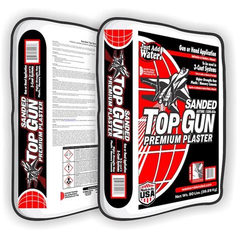 Western Blended Products Premium Sanded Top Gun Base Coat 80-lb Stucco ...