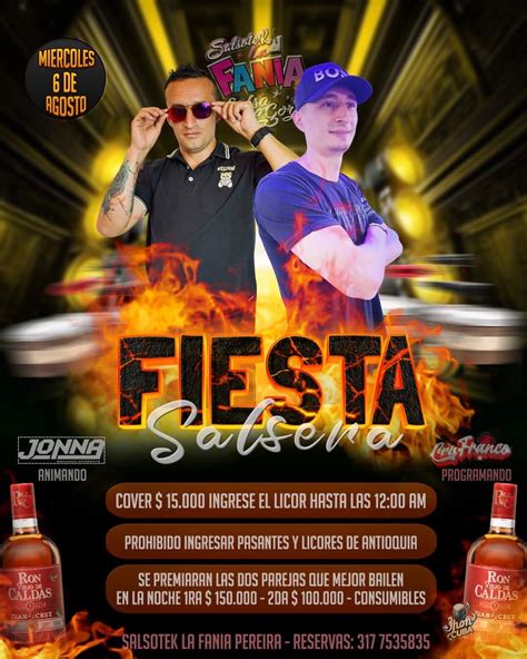 FIESTA SALSERA, Cra 22 bis #14-02 Parque Olaya - Pereira, Pereira ...