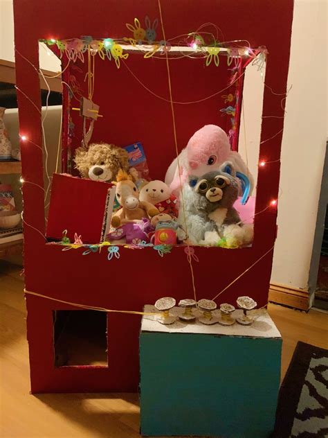 Image result for Cardboard Claw Machine