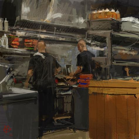 Short Order Cooks by Donald Yatomi : r/ImaginarySliceOfLife