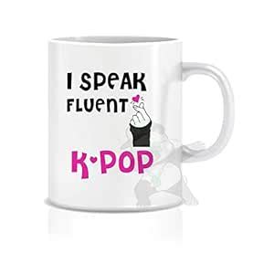 Green Panda®-K-pop Merchandise Korean Finger Heart Mugs for Him & Her ...