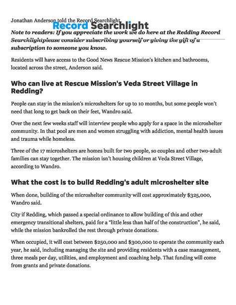 Newest Tiny Homes – Good News Rescue Mission