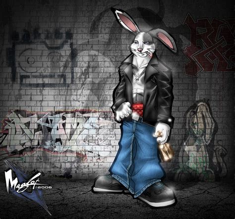 Gangster Bugs Bunny Wallpaper