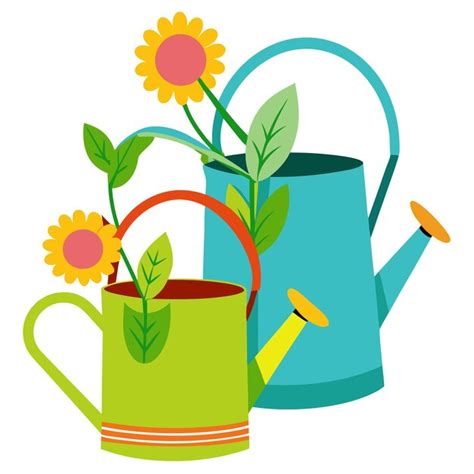 Watering Can Clip Art Vectors & Illustrations for Free Download | Freepik