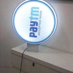 STANDY Wale LED Lollipop Flange Message Board Glow Signage for Branding ...