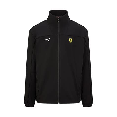 Buy Fuel For Fans Men's Scuderia Ferrari Puma Softshell Jacket-Black ...