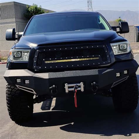 07-13 Toyota Tundra/08-17 Toyota Sequoia MK II LUXX-Series LED Projector Headlights Chrome (With ...