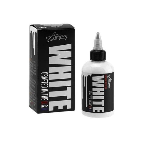Allegory Premium White Tattoo Ink 4oz – Tattoo Gizmo