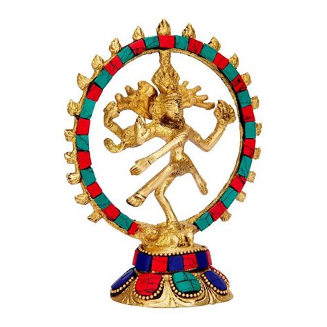Brass Products - Surya Handicrafts Brass Enamel Work OM For Home and ...