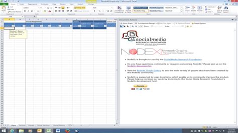 NodeXL Tutorial 的图像结果
