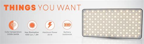 WELBORN (LM200B) 200 Led Metal Body Portable Bi-Color LED Video Light ...