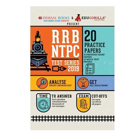 Oswaal RRB NTPC Test Series (For 2020 Exam) (English Medium)
