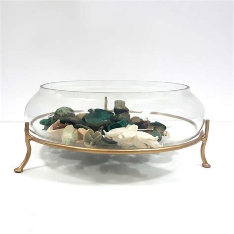 Buy Corsica Glass Potpourri Bowl with Stand from Corsica by Home Centre ...