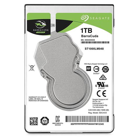 Seagate Barracuda 1TB 5400 RPM Laptop Internal Hard Drive — TeckPot