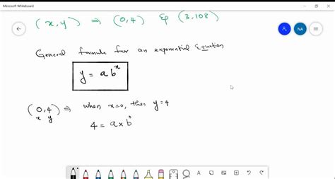 Image result for Finding Exponential Functions with Two Points